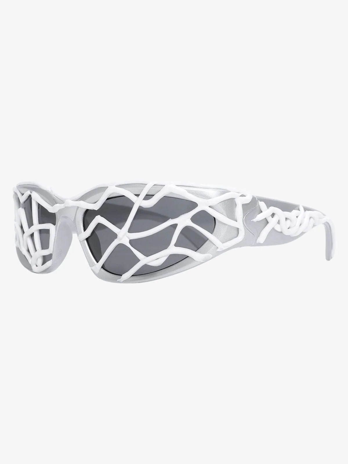 Futuristic Wavy Frame Sunglasses - Image 4