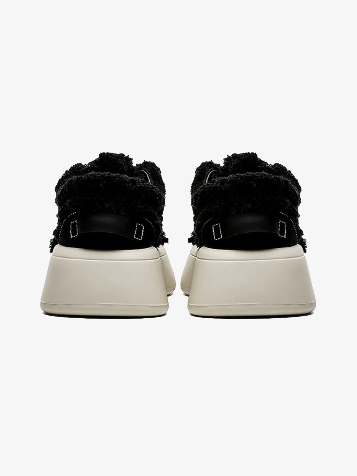 Fuzzy Trim Chunk Shoes - 2379 - Image 4