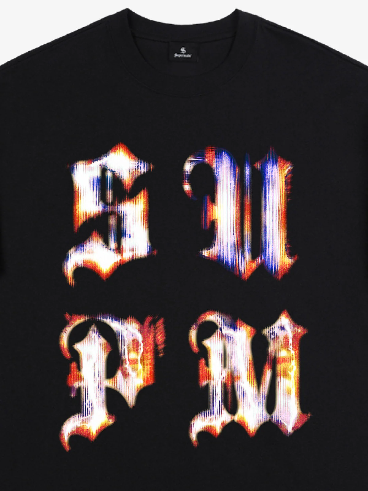 Glitch Gothic Graphic T-Shirt - Image 3