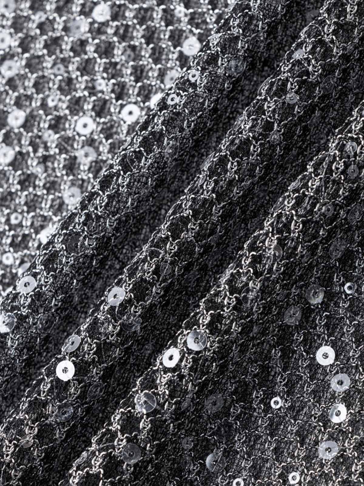 Glitter Niche See-Through Mesh T-Shirt - Image 9