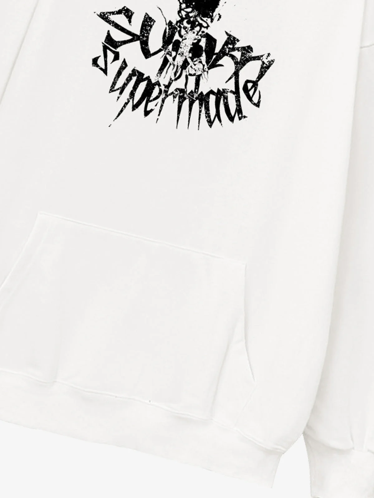 Gothic Devil Graphic Washed Hoodie - Image 11