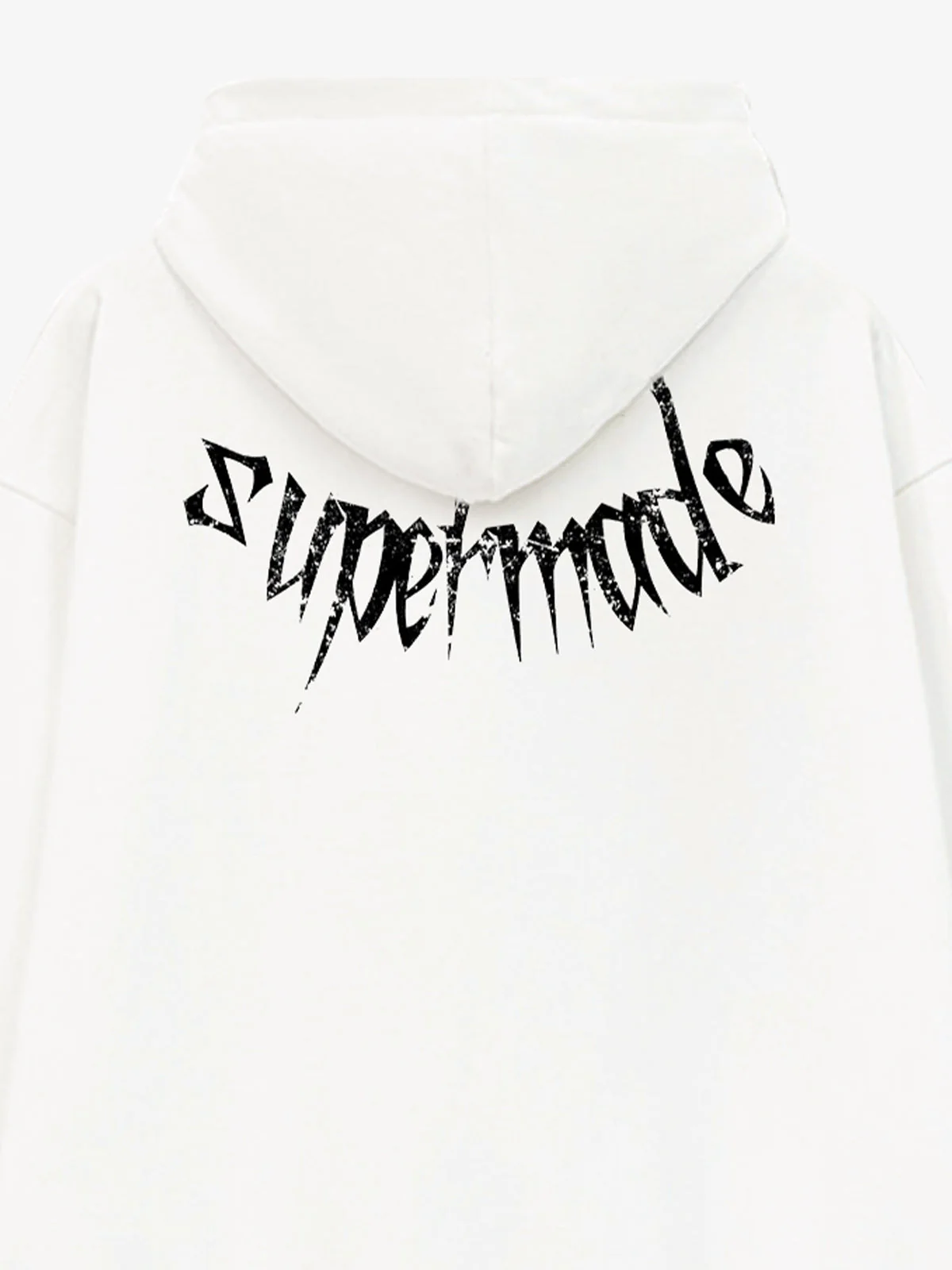 Gothic Devil Graphic Washed Hoodie - Image 12
