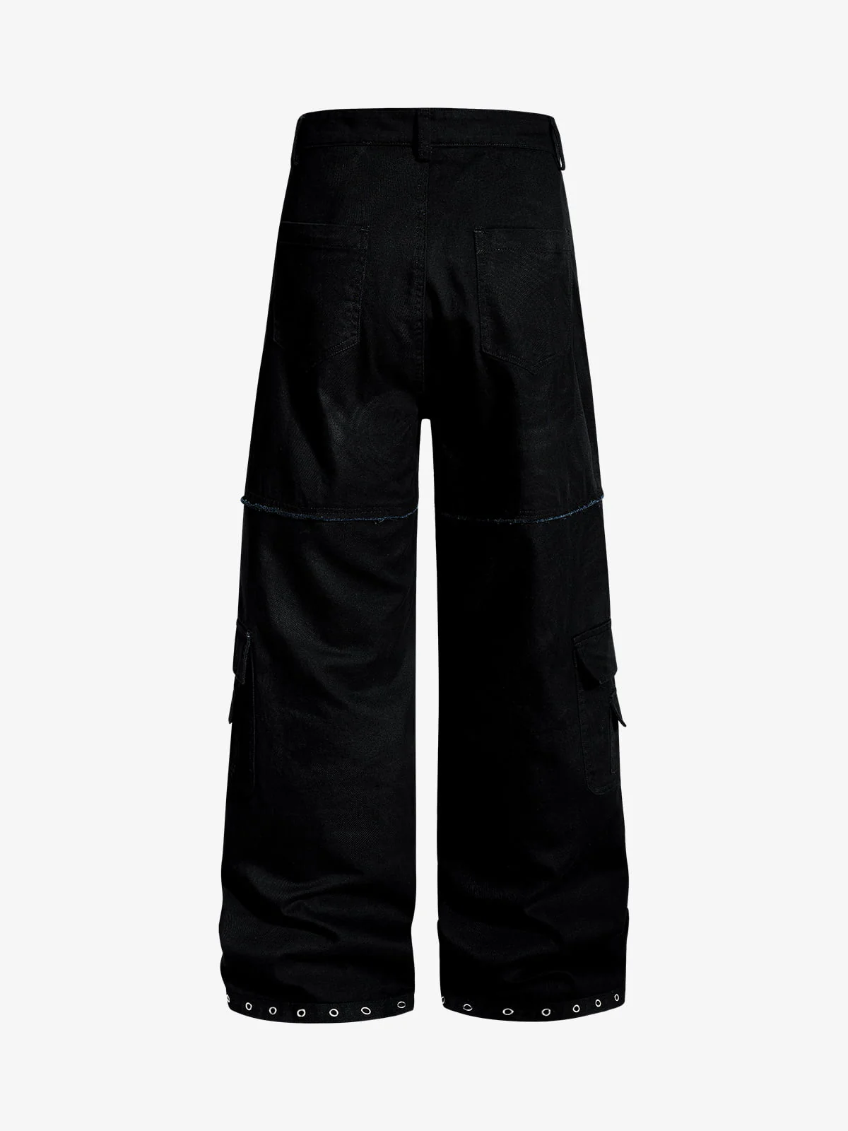 Gothic Graphic Eyelet Strap Pants - Image 2