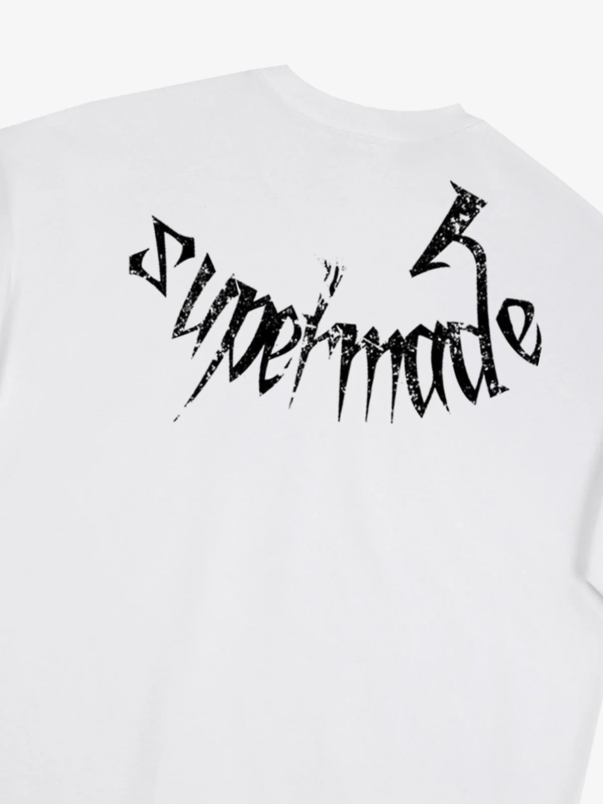 Gothic Skull Distressed Letter T-Shirt - Image 31