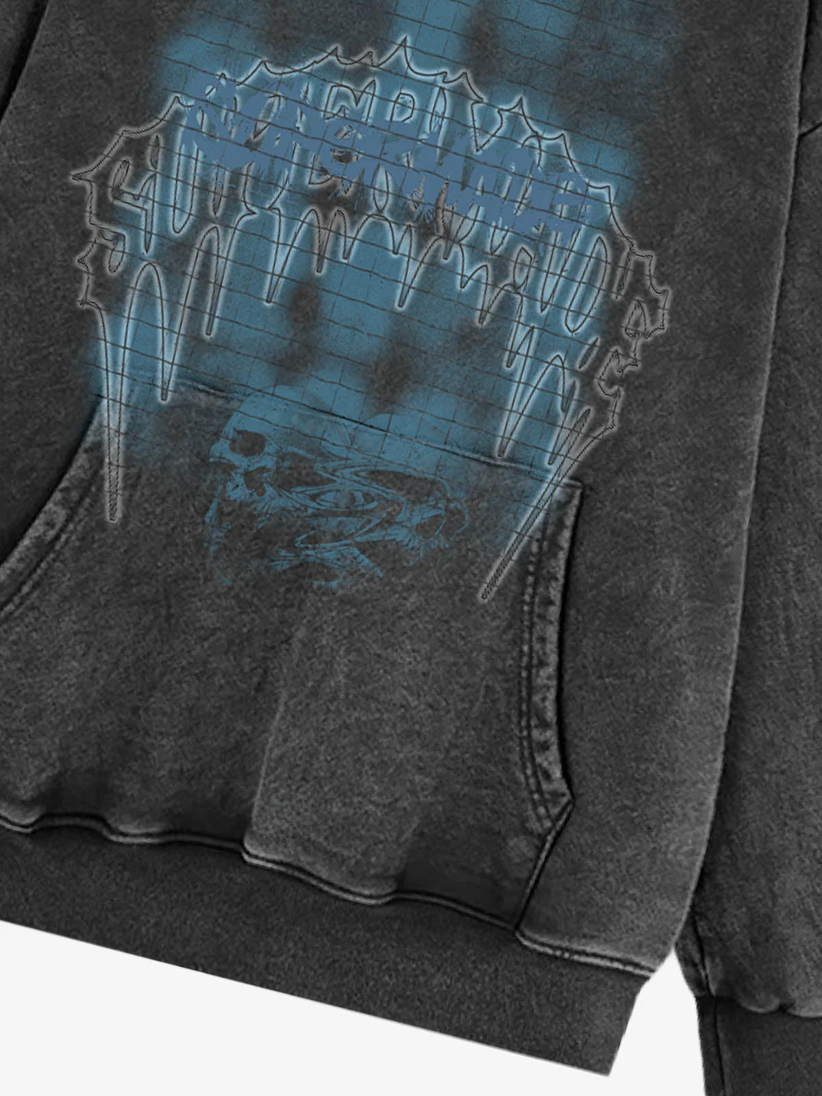 Gothic Skull Graphic Hoodie - Image 13