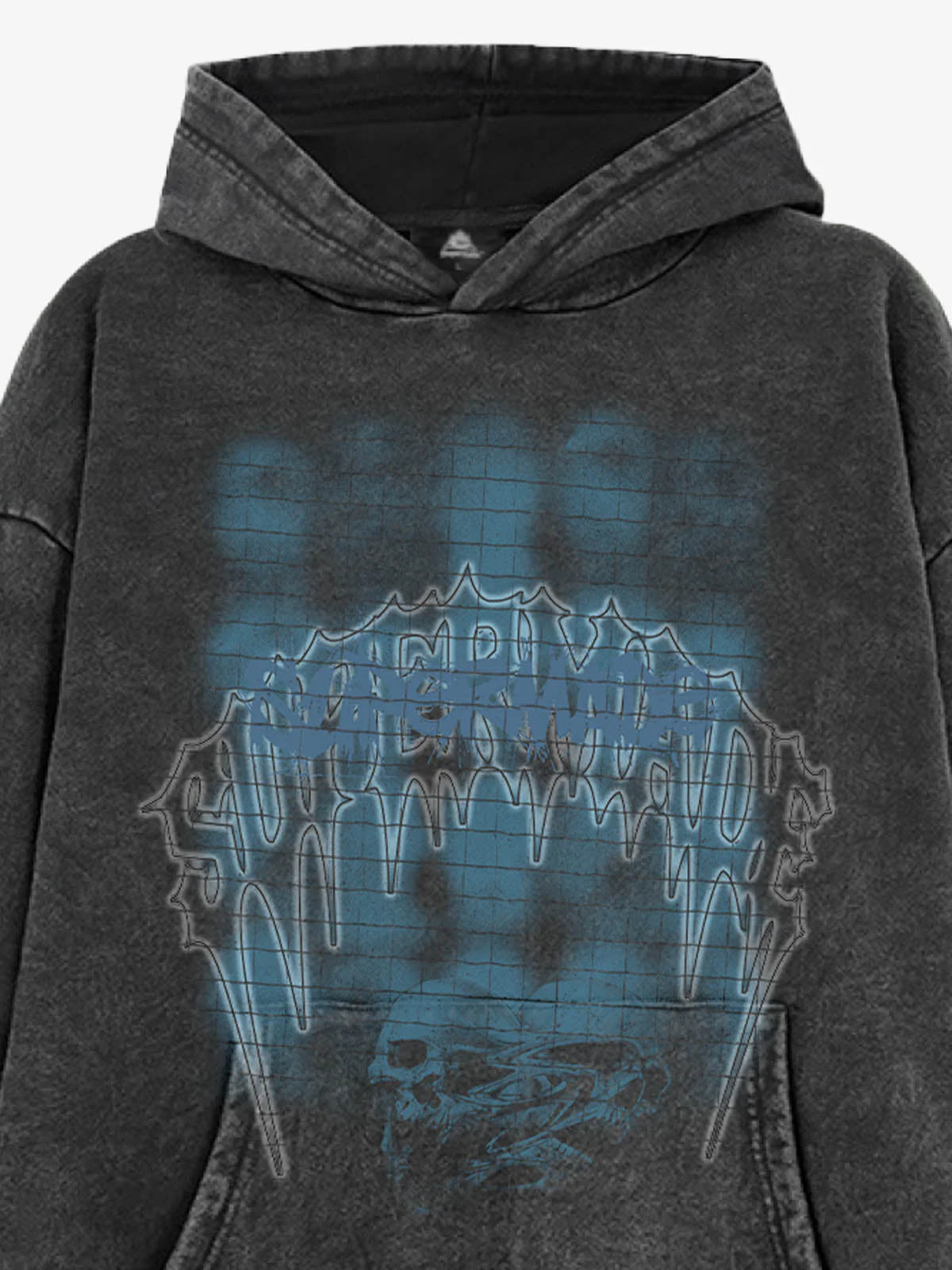 Gothic Skull Graphic Hoodie - Image 14