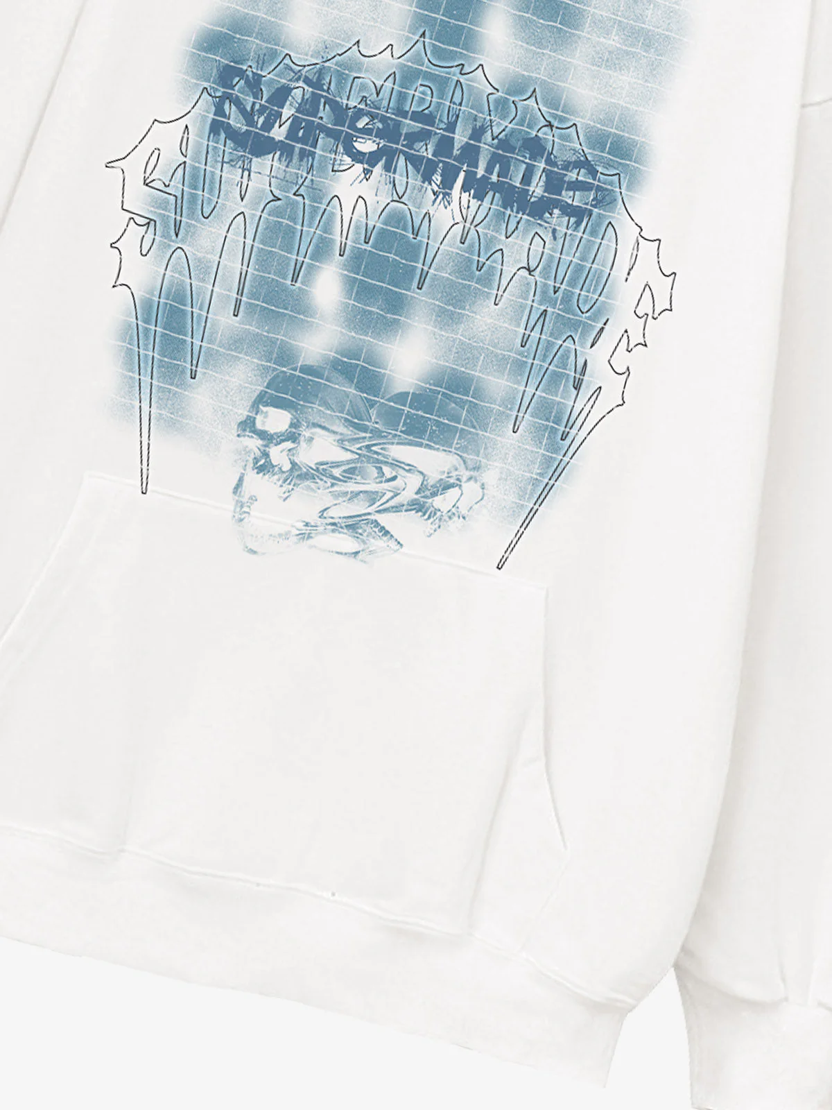 Gothic Skull Graphic Hoodie - Image 19
