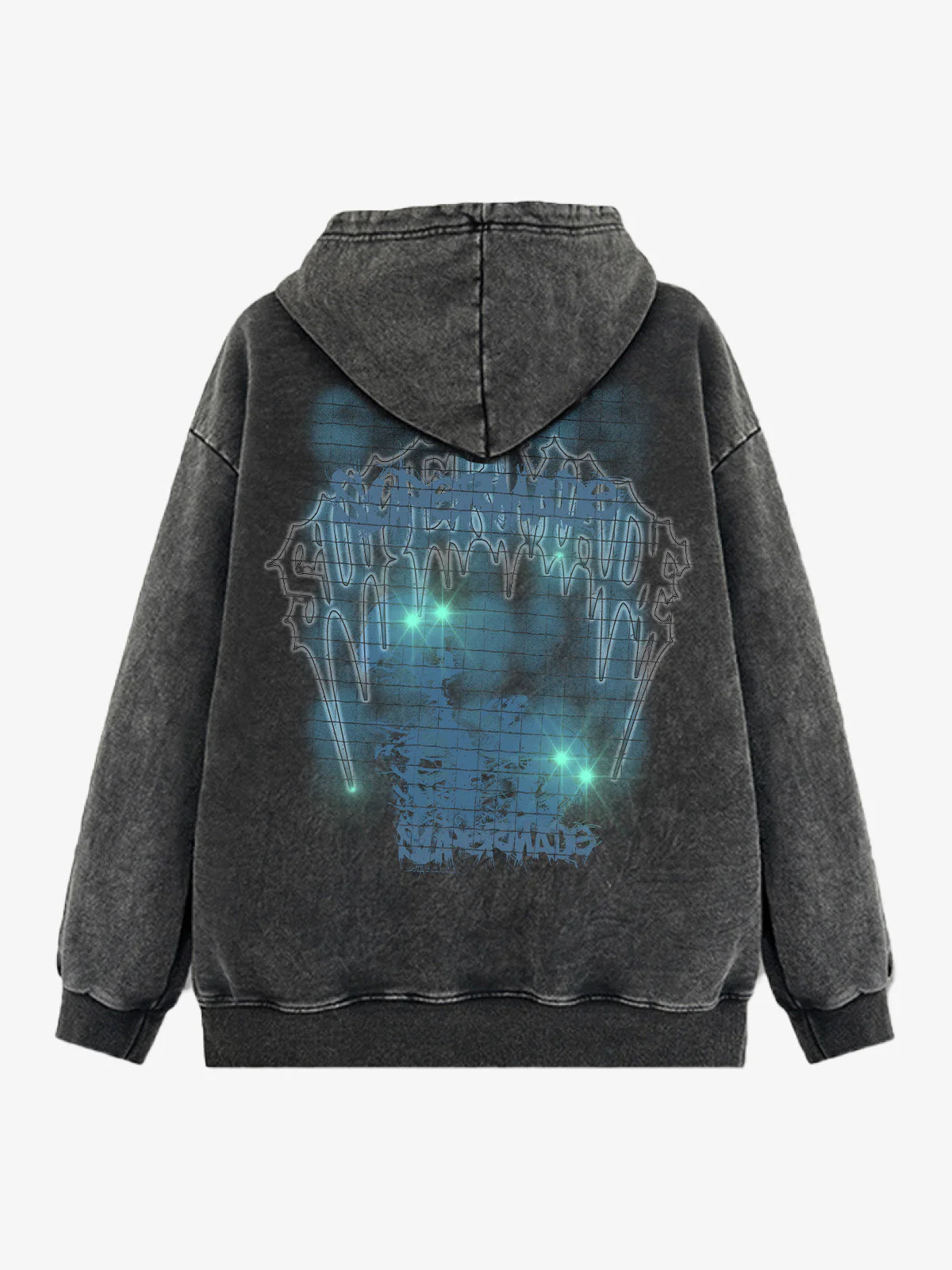 Gothic Skull Graphic Hoodie - Image 5