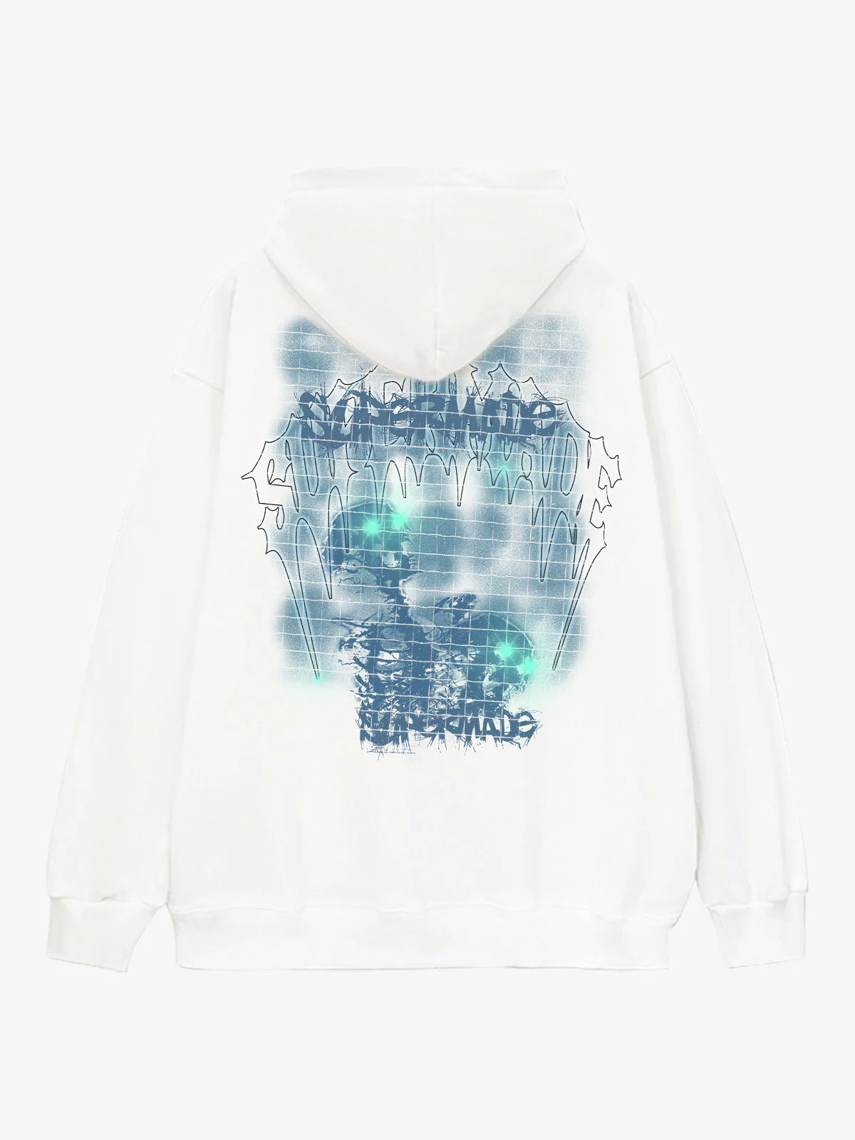 Gothic Skull Graphic Hoodie - Image 6