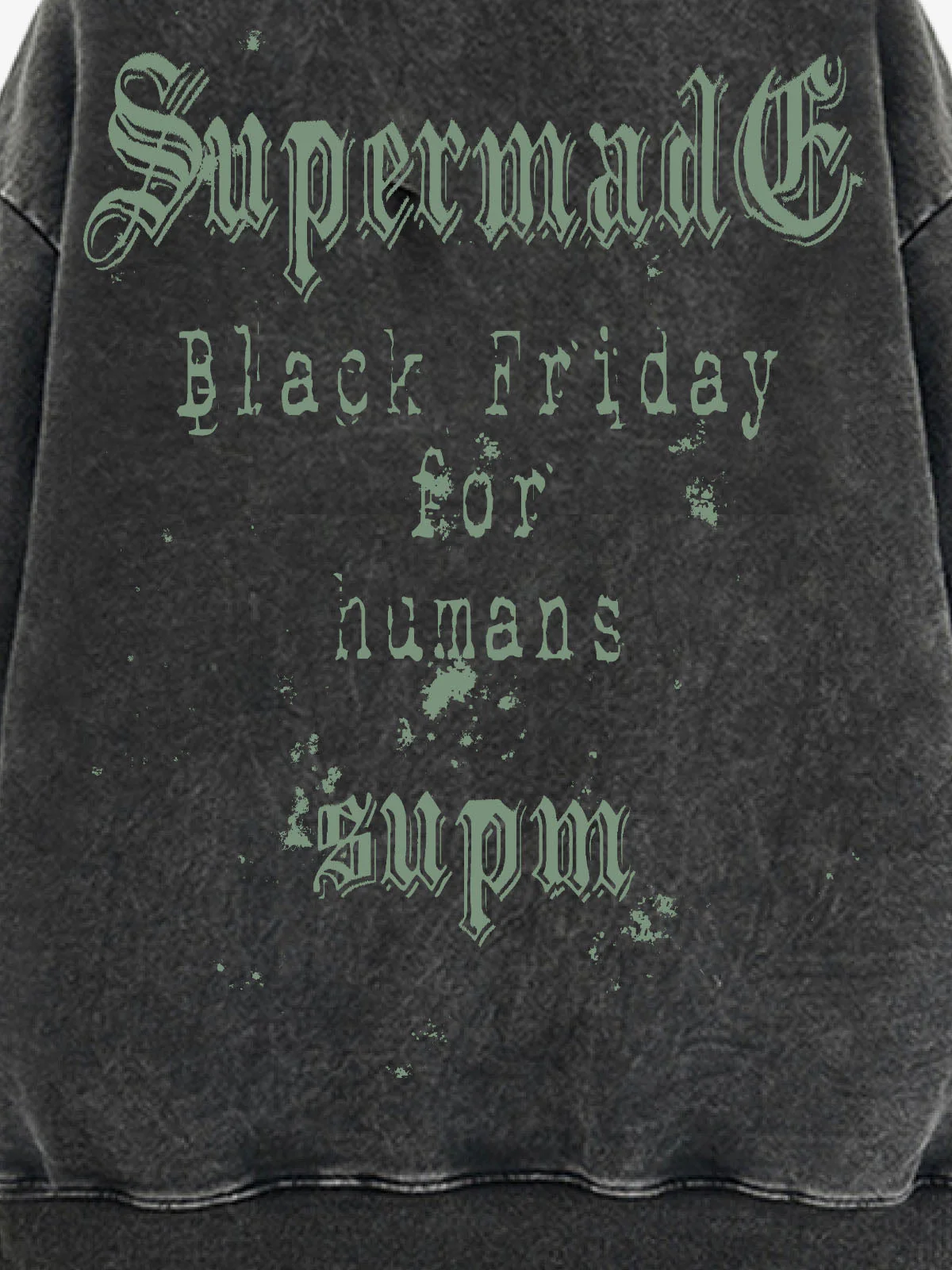 Gothic Skull Spider Web Graphic Hoodie - Image 14