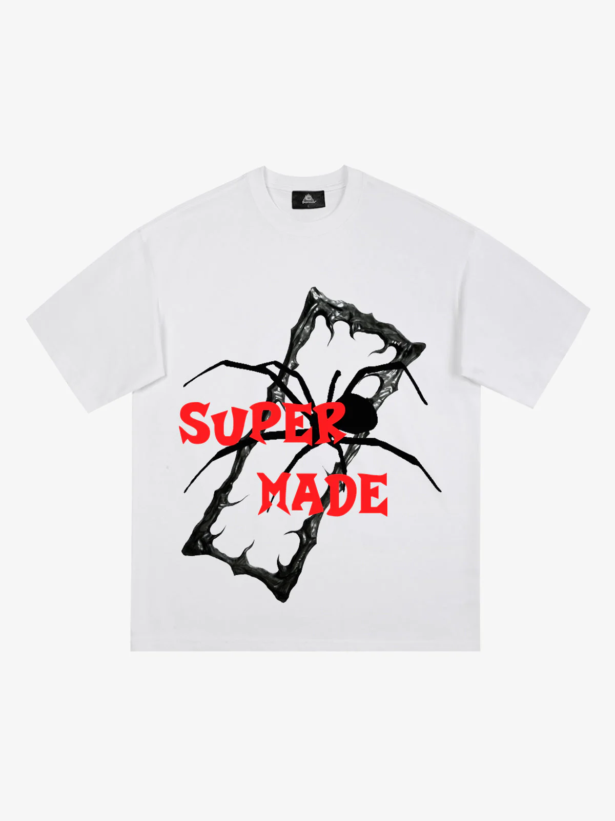 Gothic Spider Graphic T-Shirt - Image 5