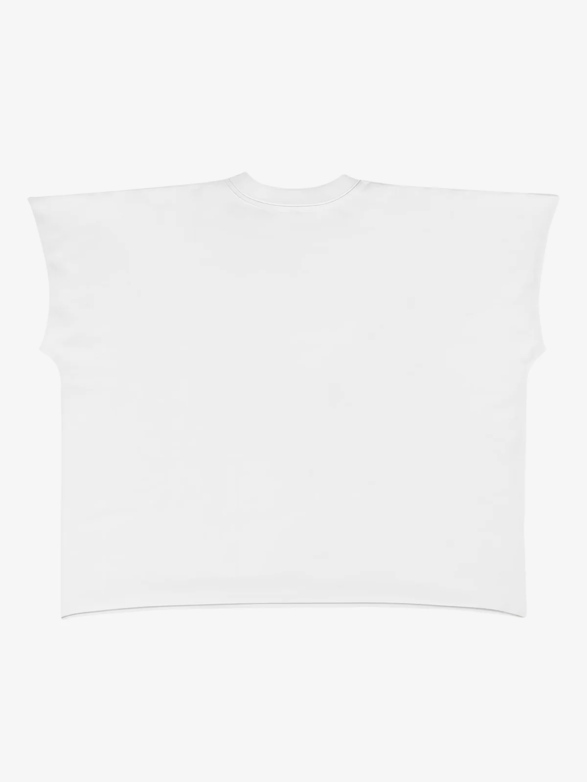 Gothic Text Graphic Cut-Off Sleeveless T-Shirt - Image 6