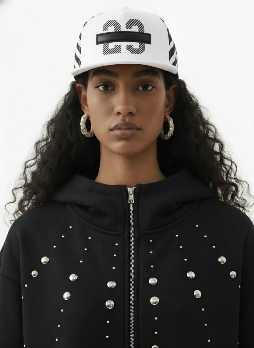 Graphic 23 Panel Contrast Snapback Cap - Image 4