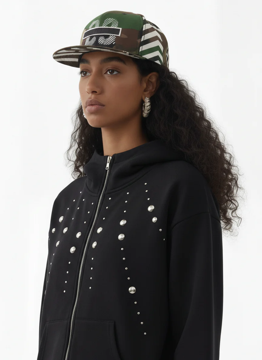 Graphic 23 Panel Contrast Snapback Cap - Image 5