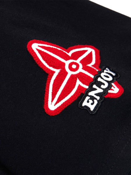 Heavy Embroidery Patch Embroidered T-Shirt - Image 8