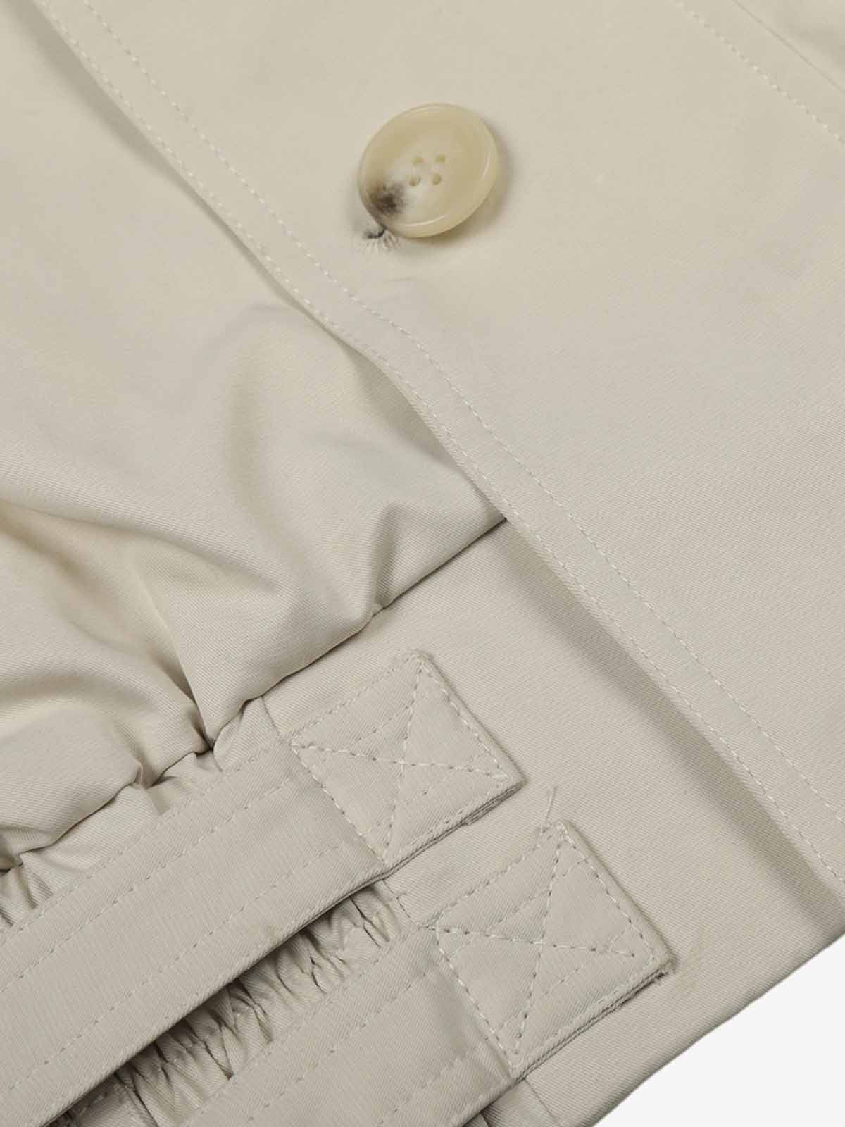 High Neck Belted Utility Cropped Jacket - Image 6