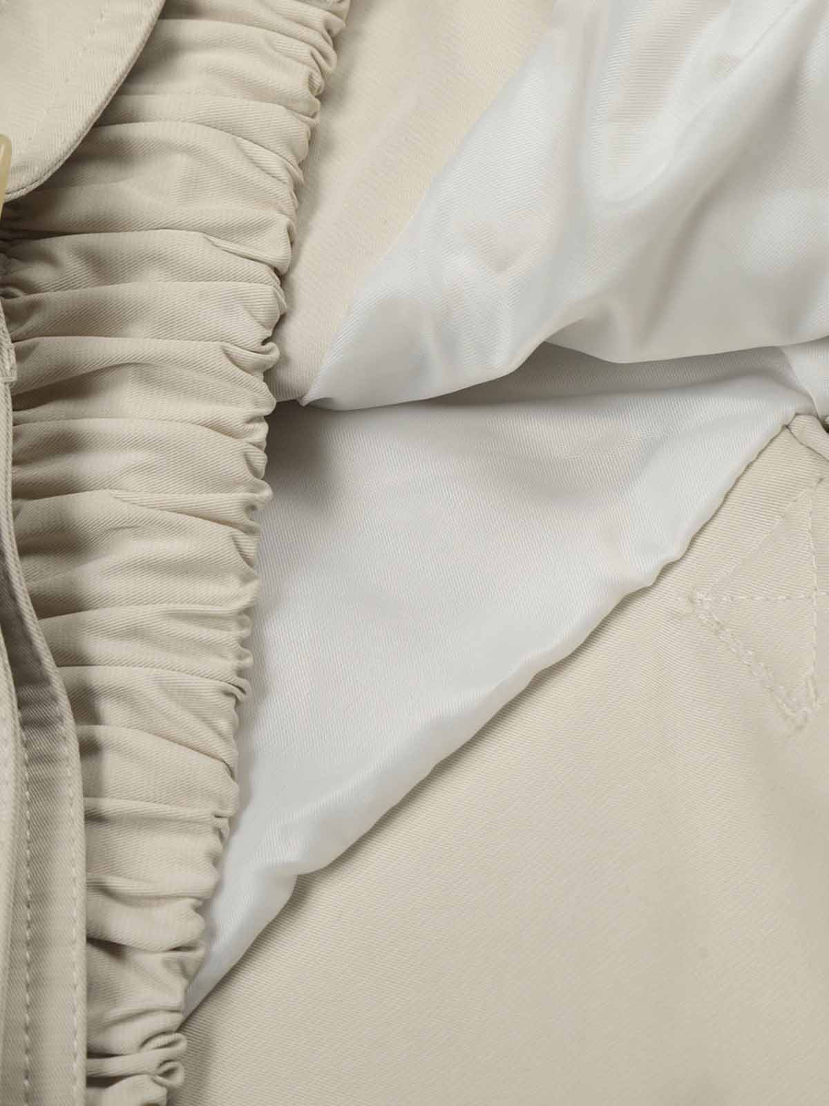 High Neck Belted Utility Cropped Jacket - Image 7