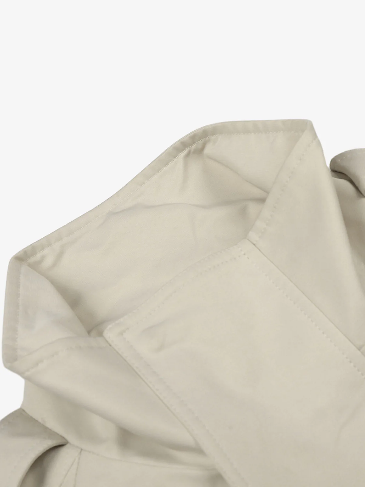 High Neck Belted Utility Cropped Jacket - Image 8