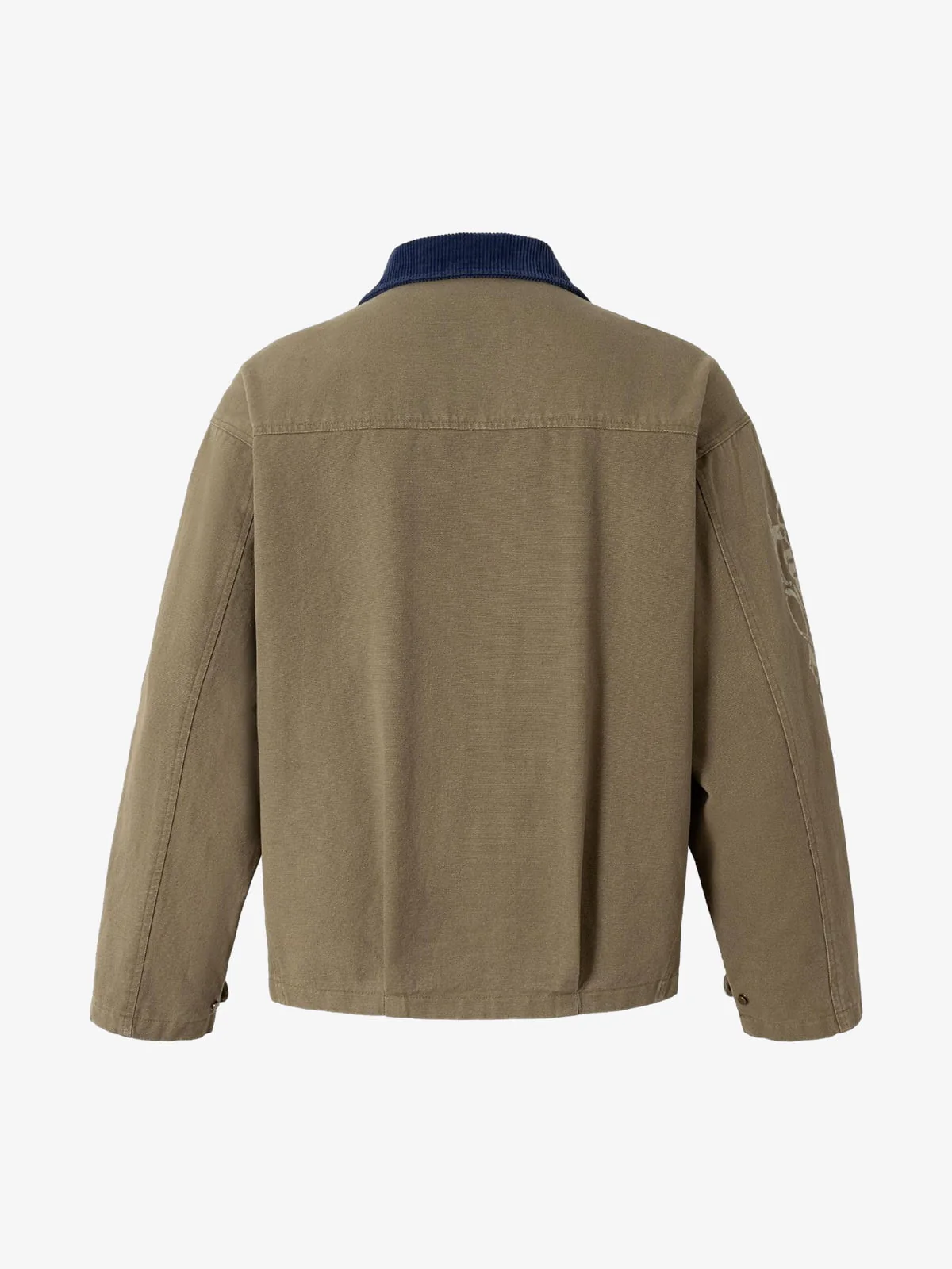 High Street Patchwork Collar Printed Work Jacket - Image 2