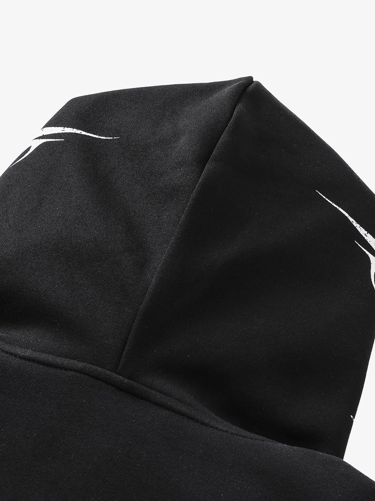 High Street Script Letter Print Zip-up Hoodie Jacket - Image 16