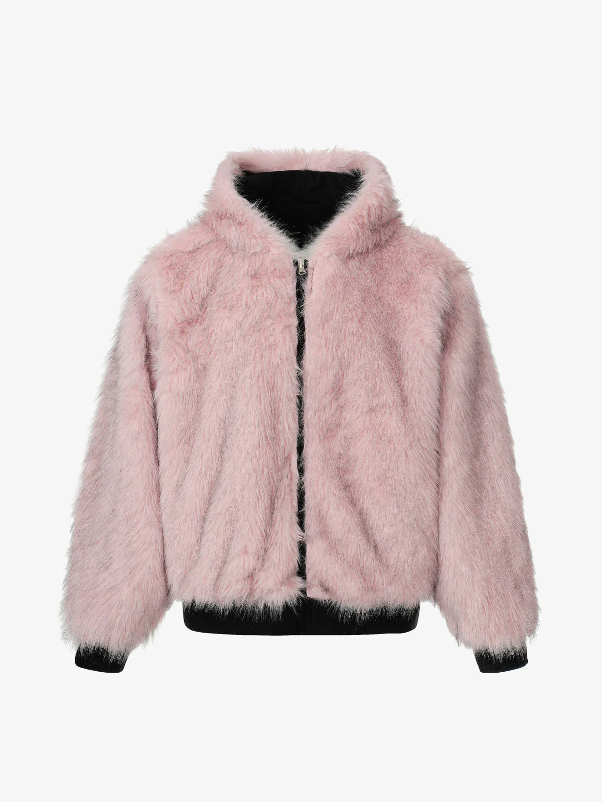 Street Fur Reversible Hooded Jacket - 2493 - Image 14