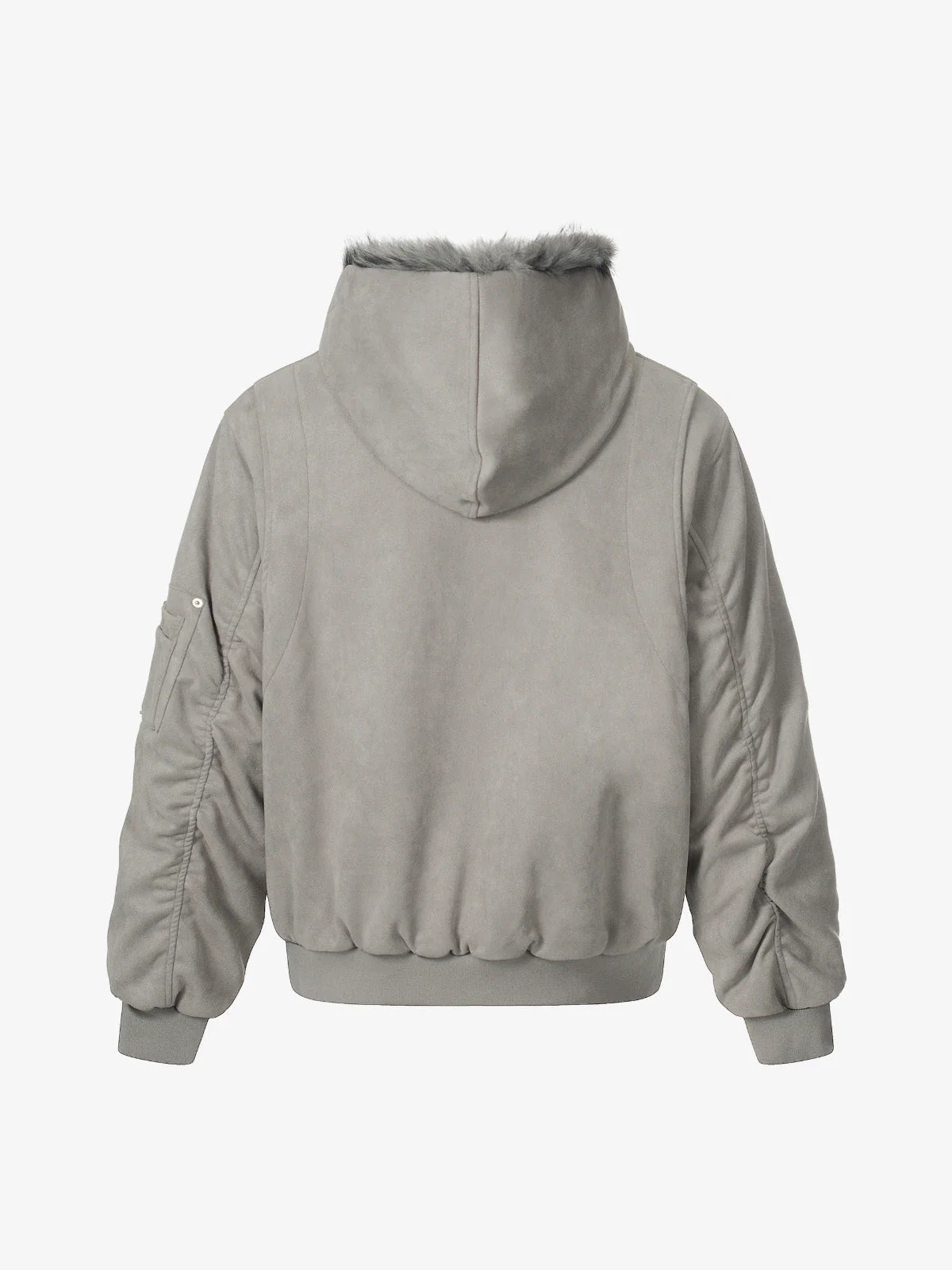 Street Fur Reversible Hooded Jacket - 2493 - Image 7