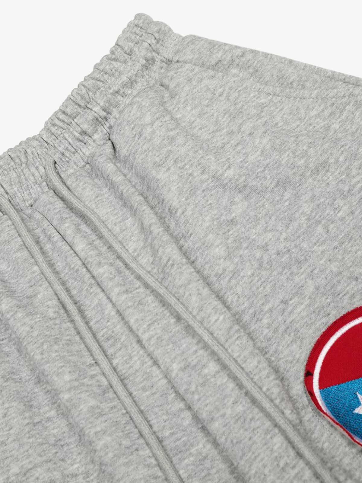 Hip-Hop Patch Embroidered Wide-Leg Sweatpants - Image 13
