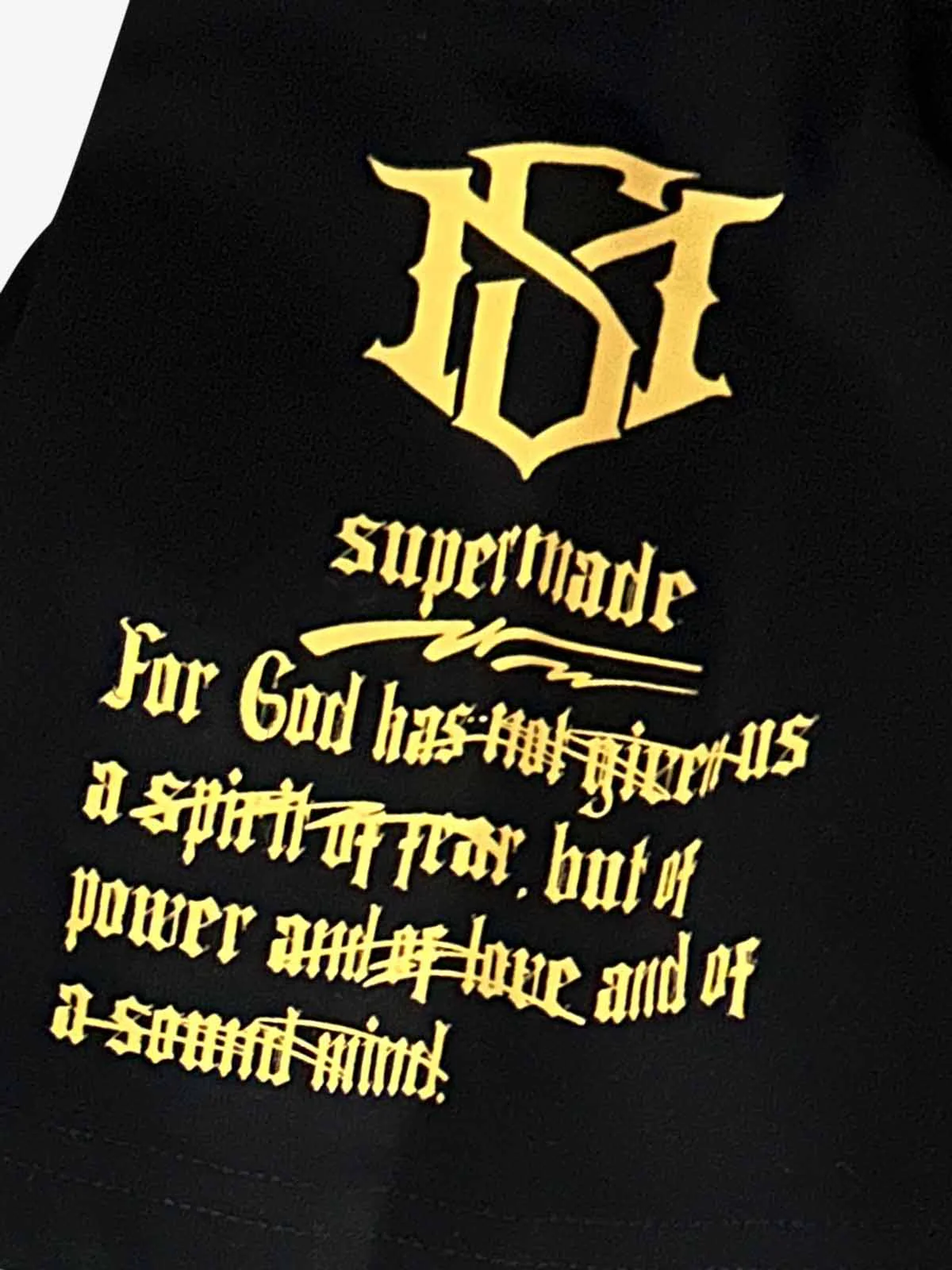 Hip-Hop Punk Faux Two-Piece Long-Sleeved T-Shirt - 2457 - Image 9