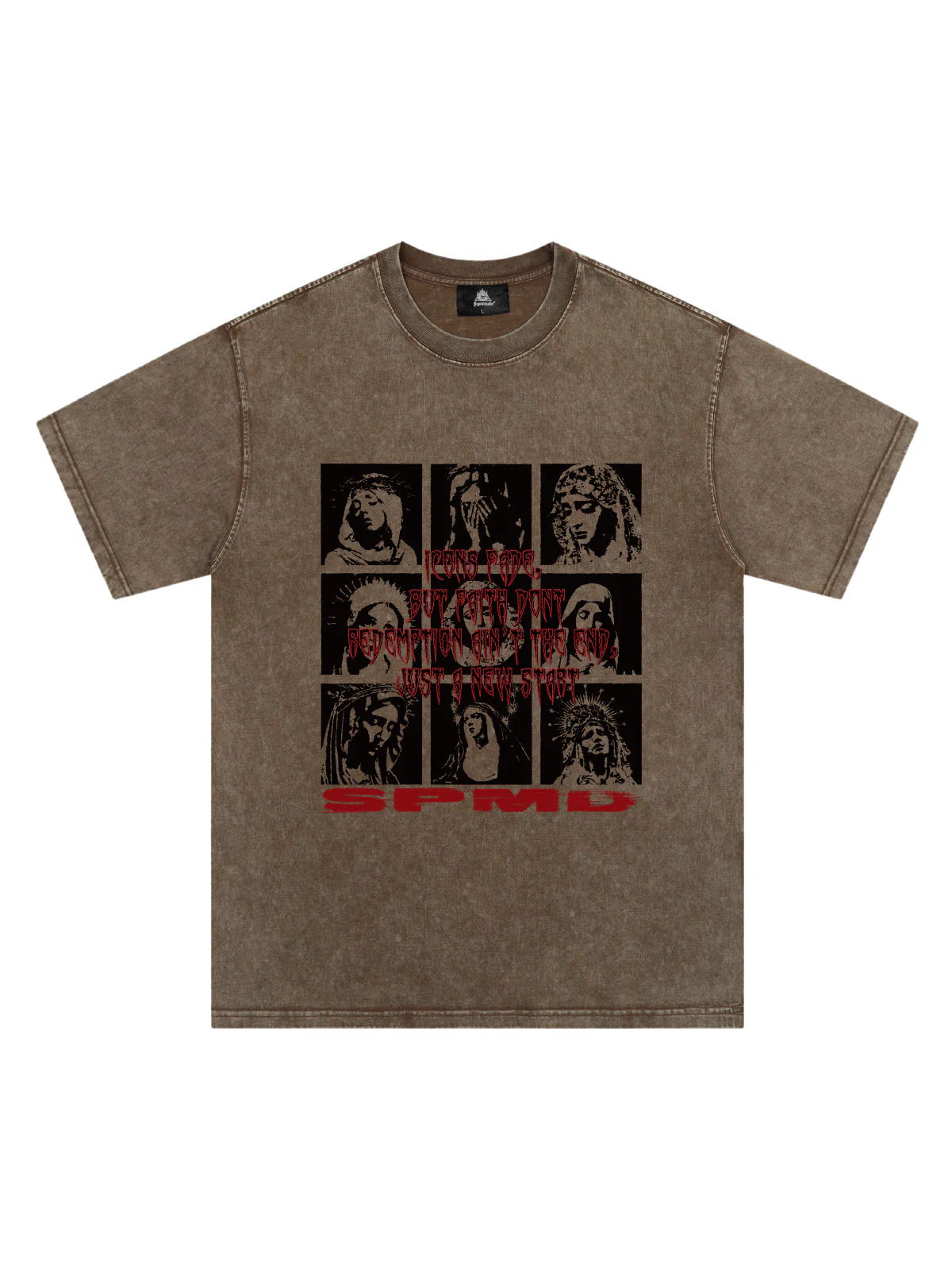 Original Saint Slogan Graphic T-Shirt