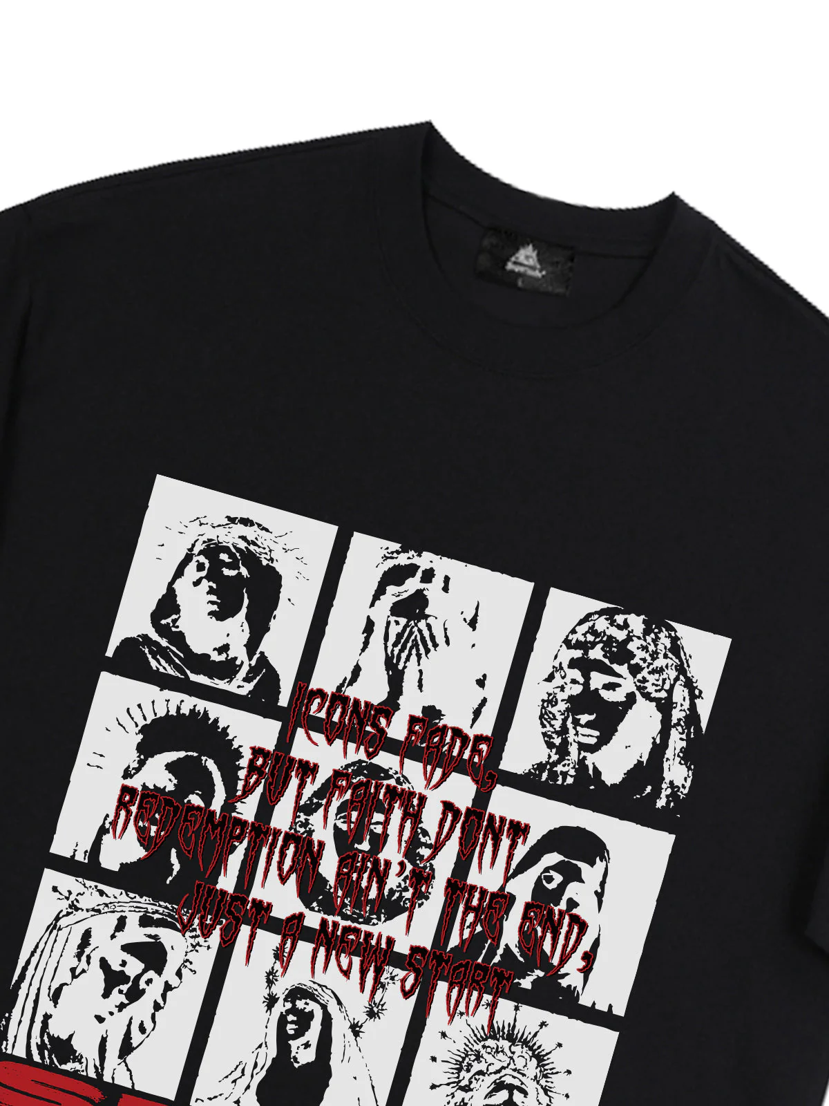 Original Saint Slogan Graphic T-Shirt - Image 11
