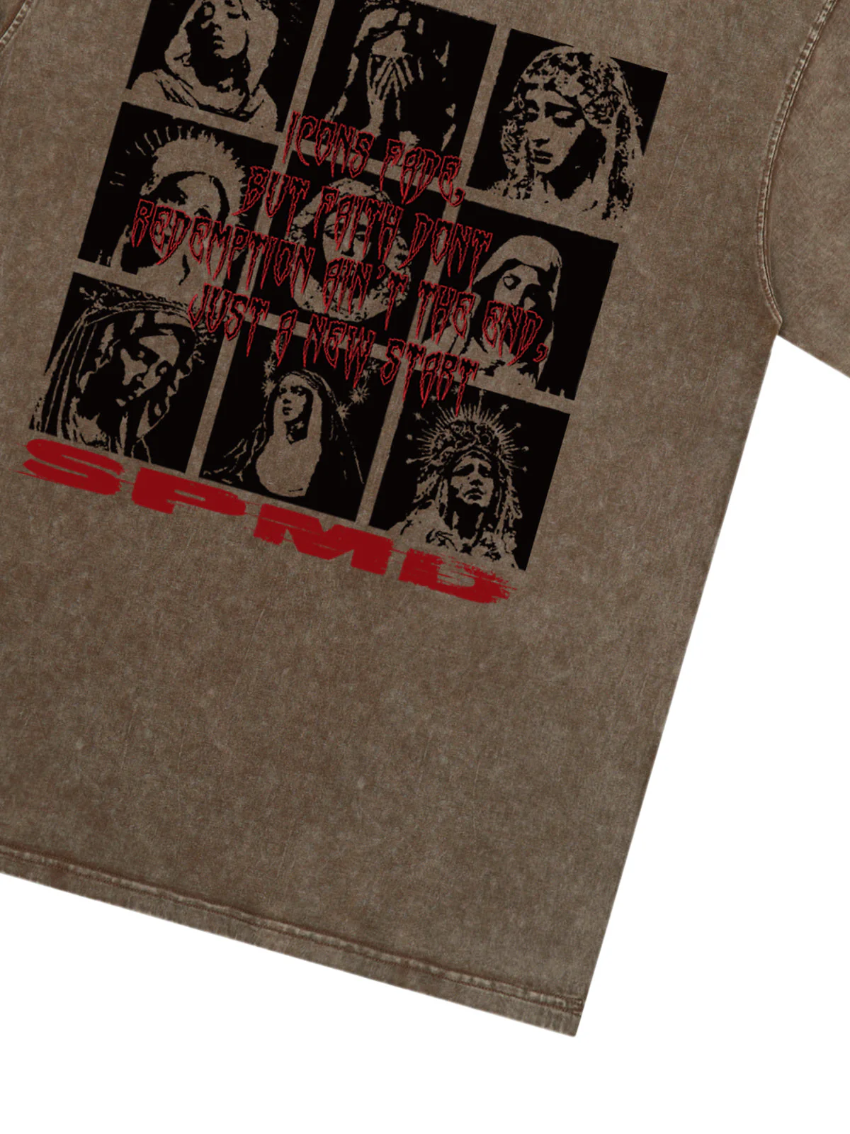 Original Saint Slogan Graphic T-Shirt - Image 14