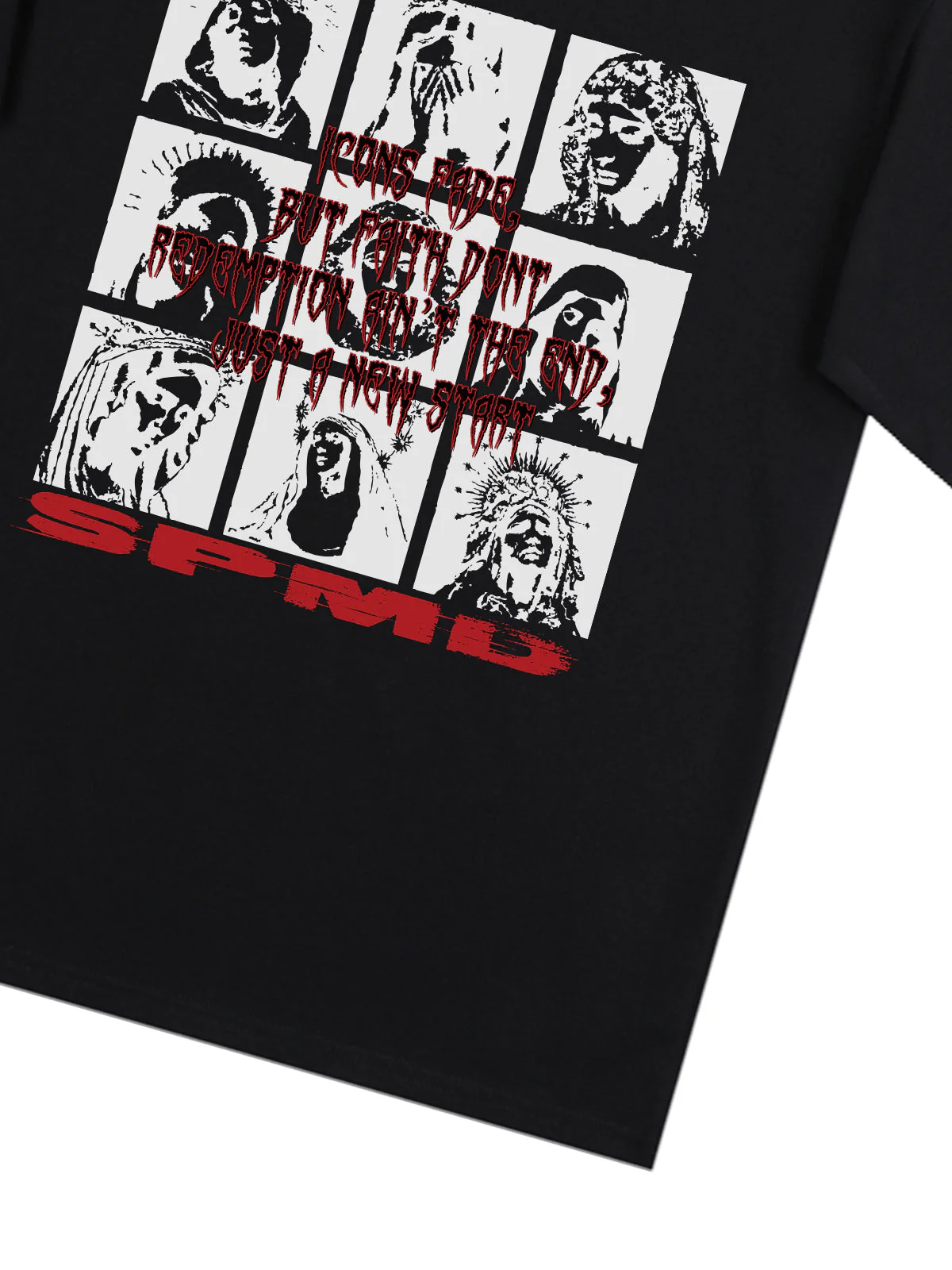 Original Saint Slogan Graphic T-Shirt - Image 16