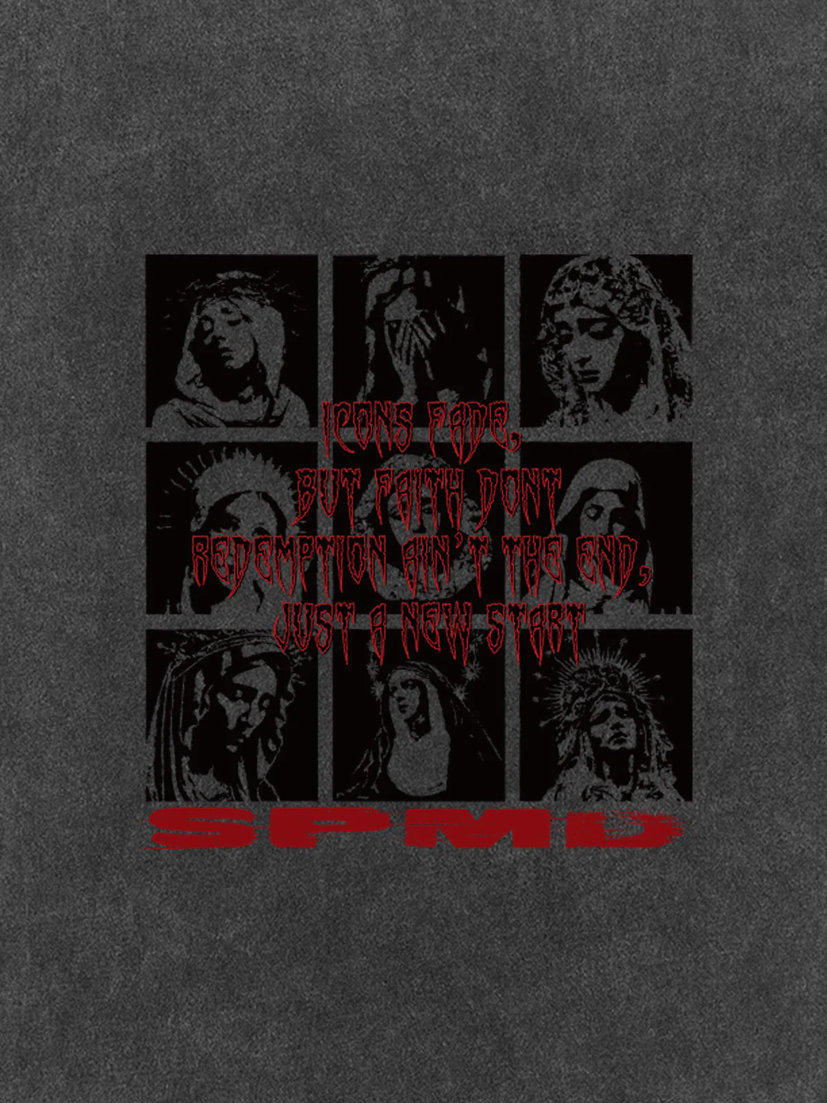 Original Saint Slogan Graphic T-Shirt - Image 18