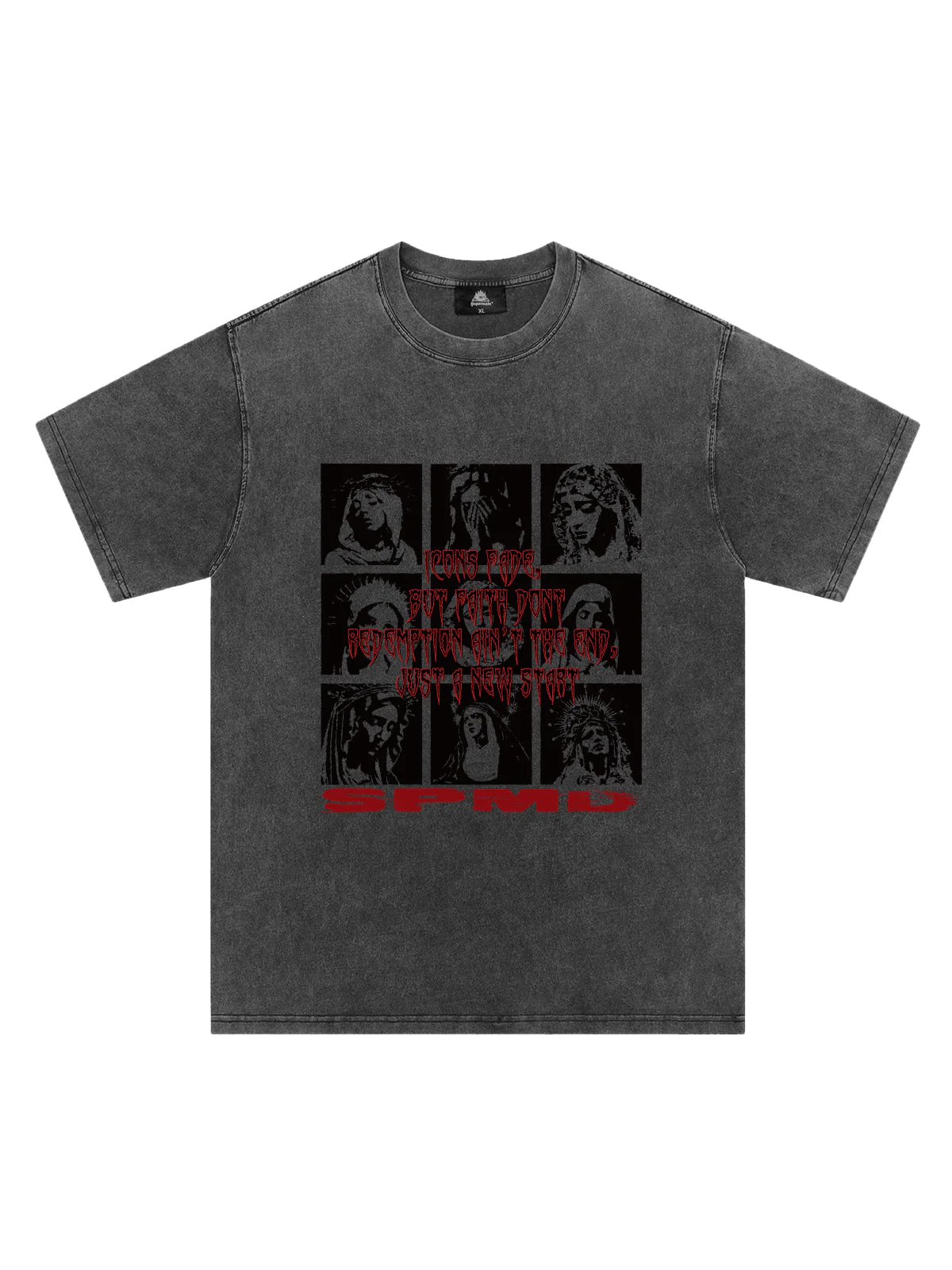 Original Saint Slogan Graphic T-Shirt - Image 2