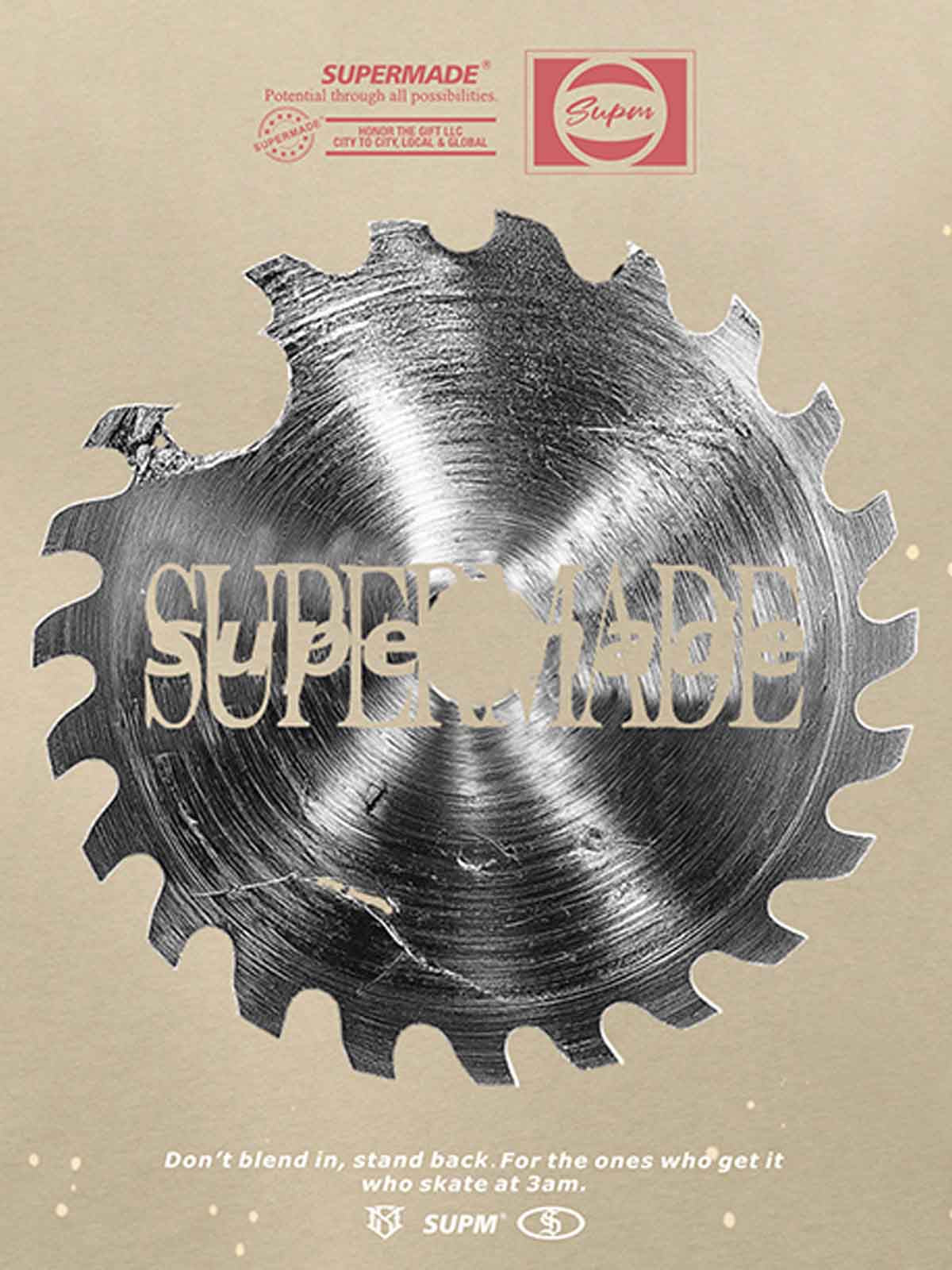Industrial Saw Blade Graphic T-Shirt - Image 6