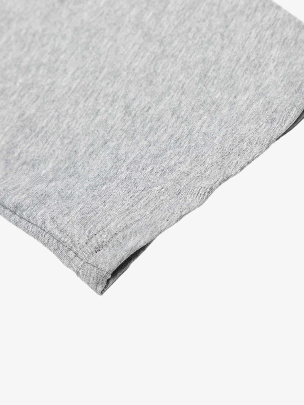 Layered Neck Button Detail Long Sleeve T-Shirt - Image 8
