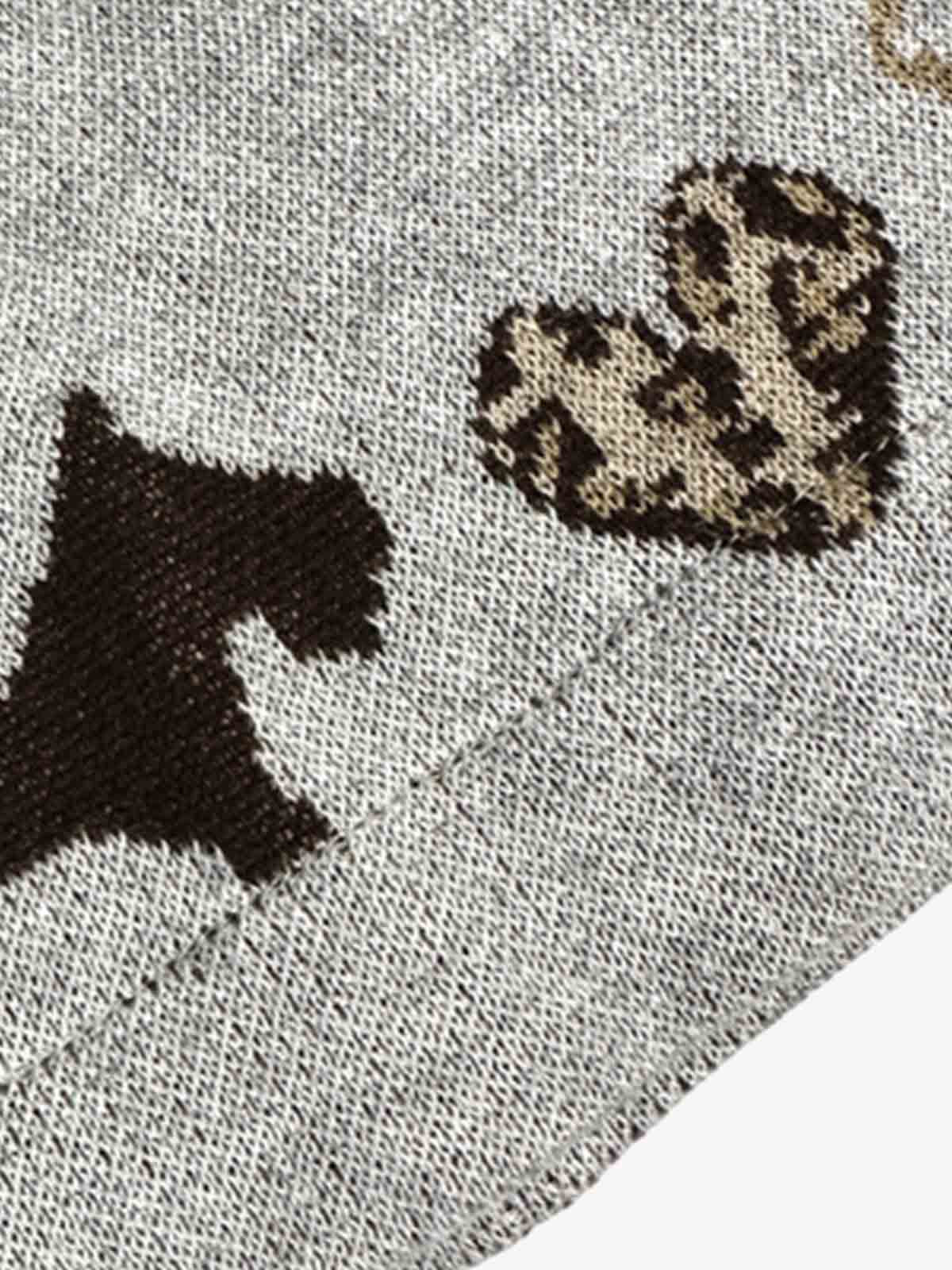 Leopard Heart & Dachshund Knit Beanie Hat - Image 6