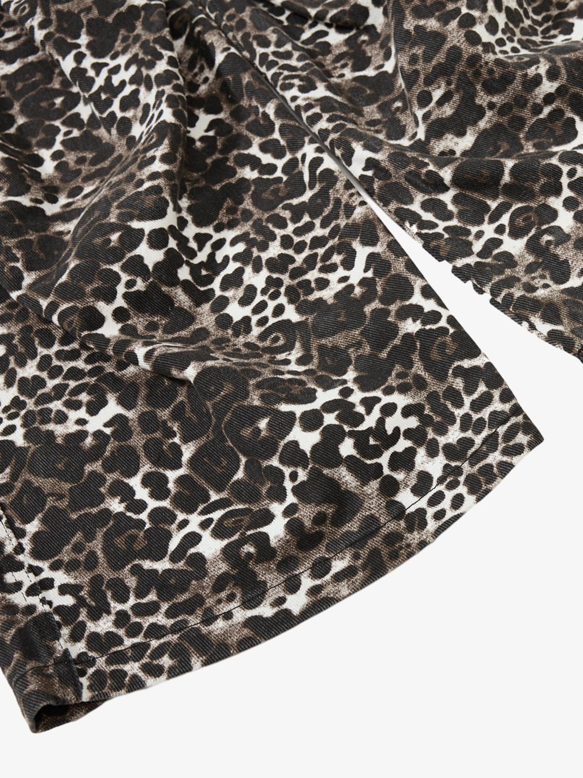 Leopard Print Cargo Wide Leg Pants - Image 6