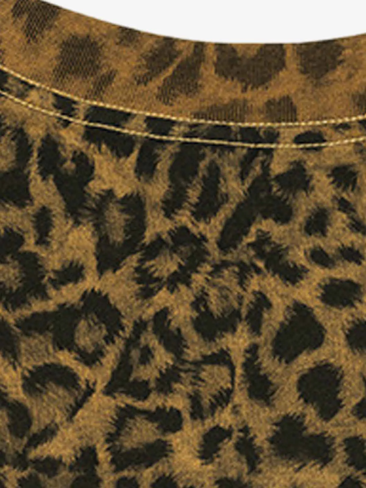 Leopard Print Oversized T-Shirt - Image 12