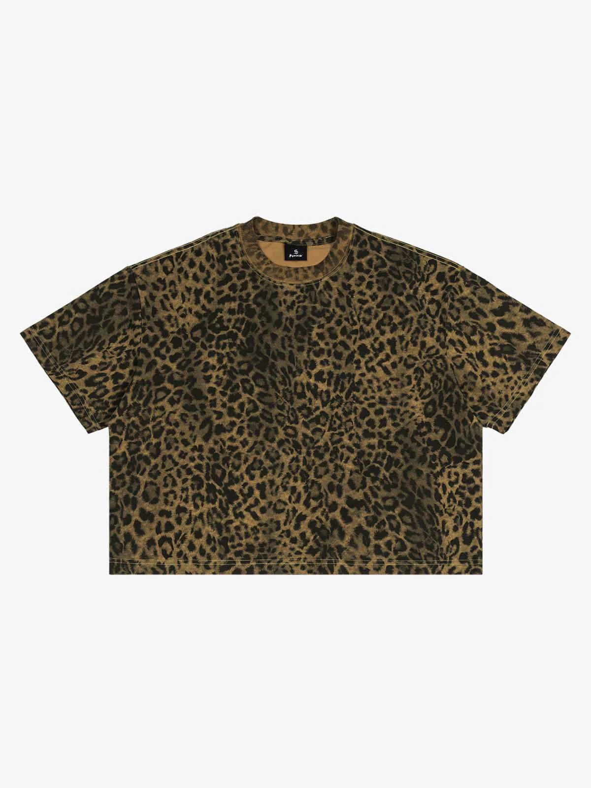 Leopard Print Oversized T-Shirt - Image 2