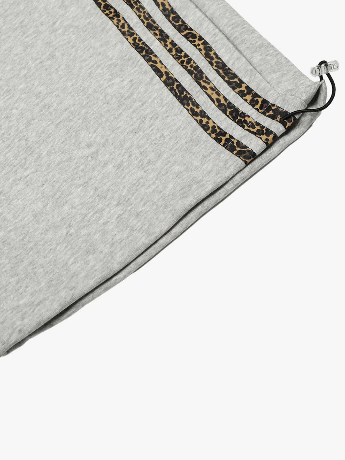 Leopard Stripe Charm Wide Leg Drawstring Sweatpants - Image 10