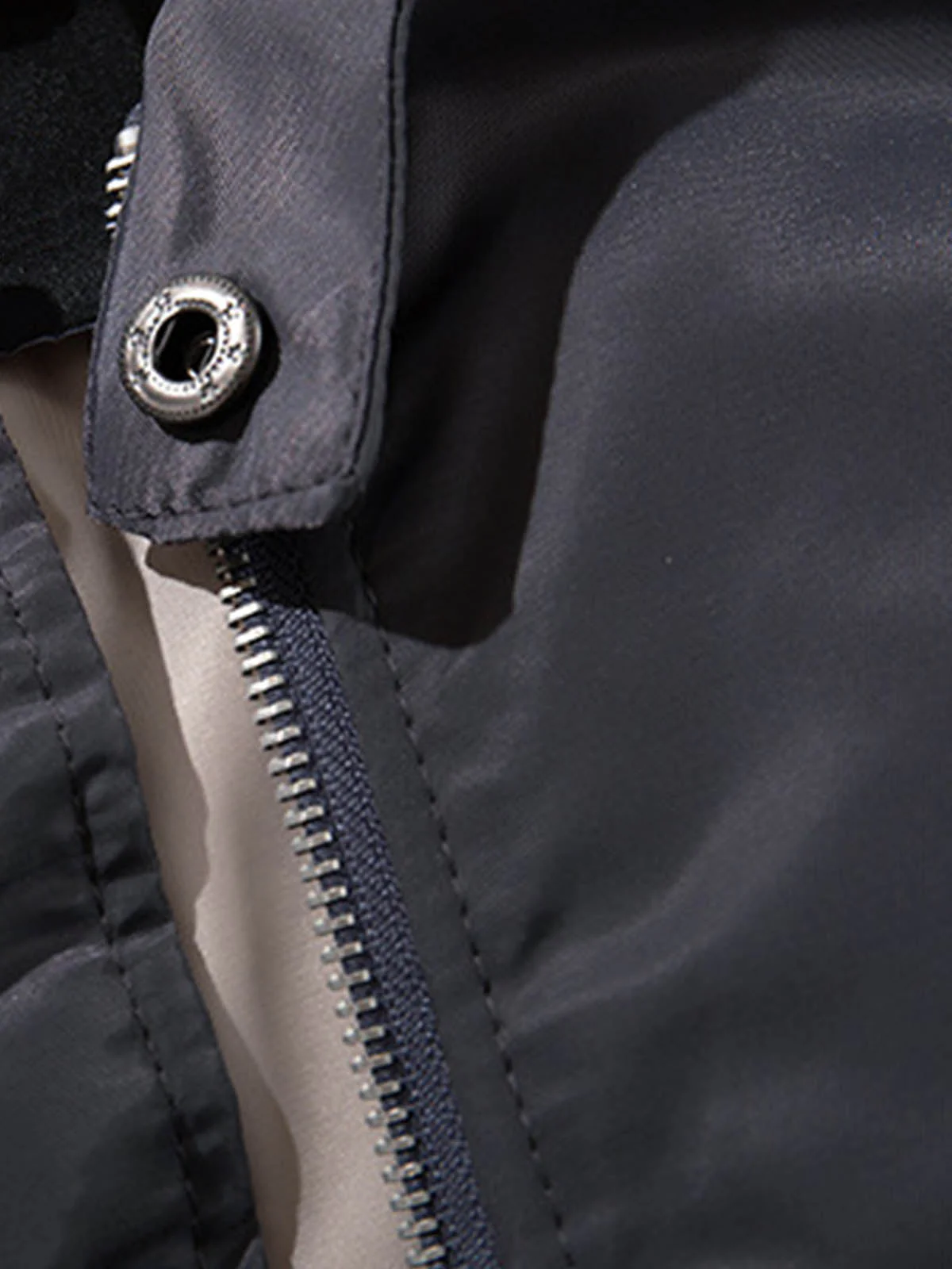 Minimalist Zip Bomber Jacket - Image 6
