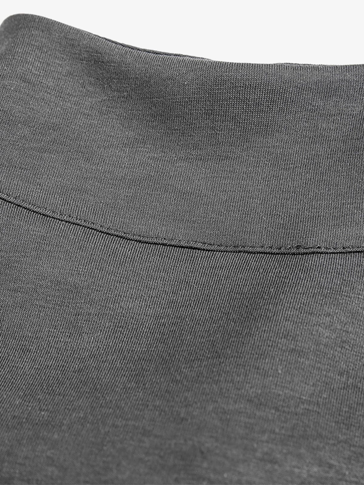 Mock Neck Layered Long Sleeve T Shirt - Image 5
