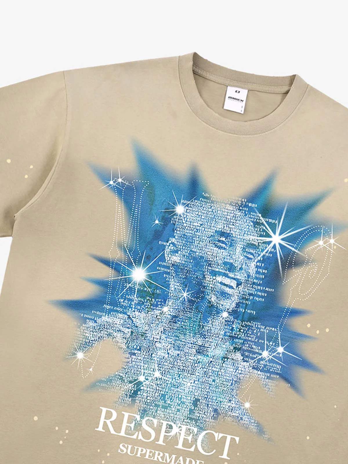 Nostalgic Starlight Basketball Legend Graphic Ink Splatter T-Shirt - Image 8