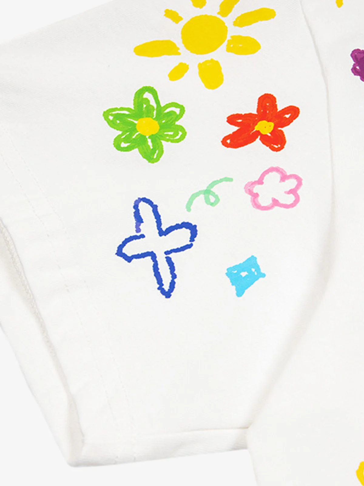 Retro Graffiti Hand-Painted T-Shirt - Image 14