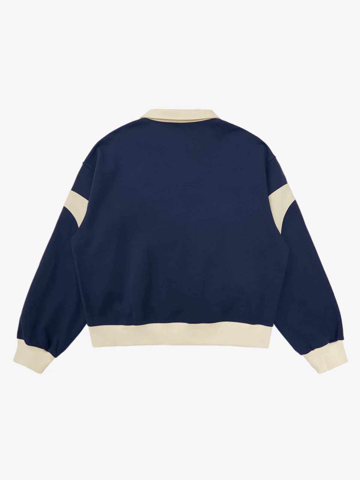 Original Racing Style Print Lapel Sweatshirt - Image 8