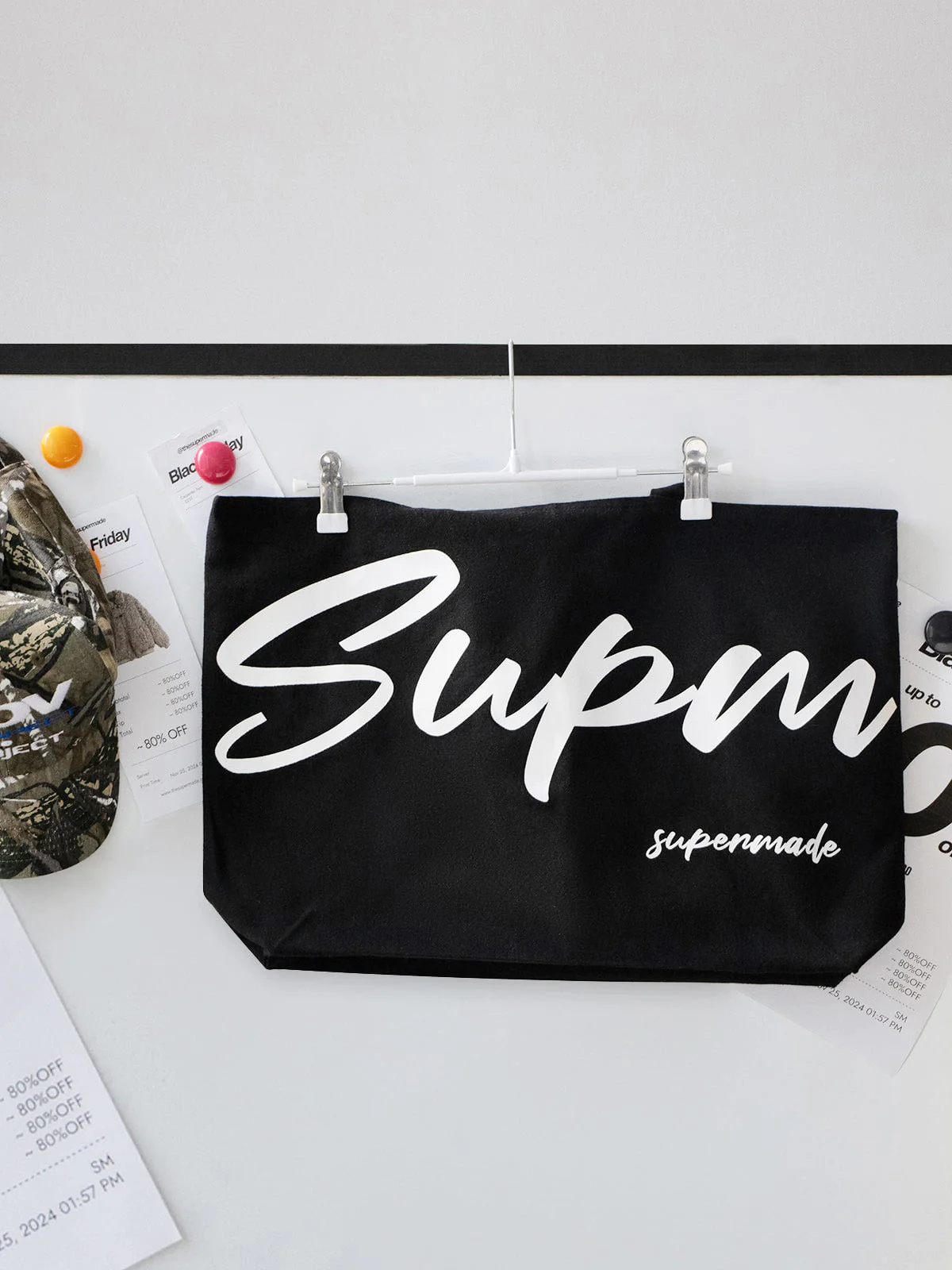 Original Retro Canvas Tote Bag- Limited Release - Image 5