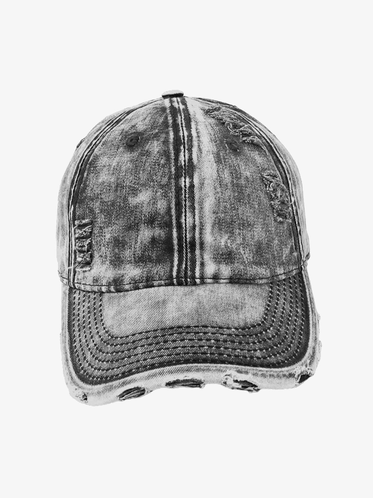 Original Washed Embroidered Denim Cap - Image 2