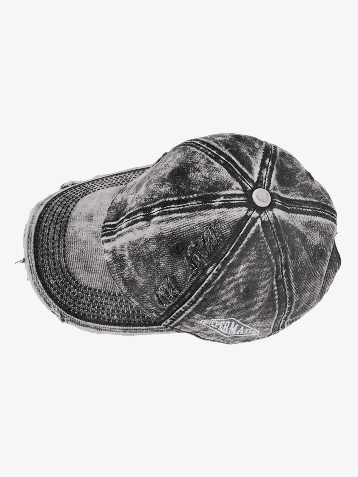 Original Washed Embroidered Denim Cap - Image 4