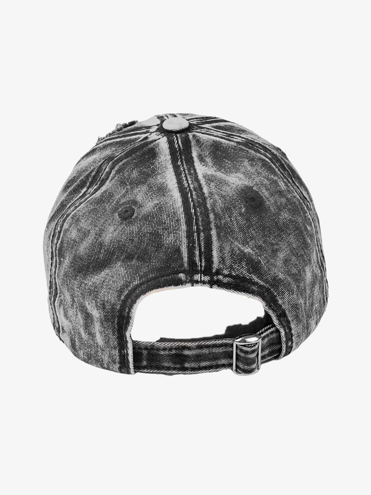 Original Washed Embroidered Denim Cap - Image 5